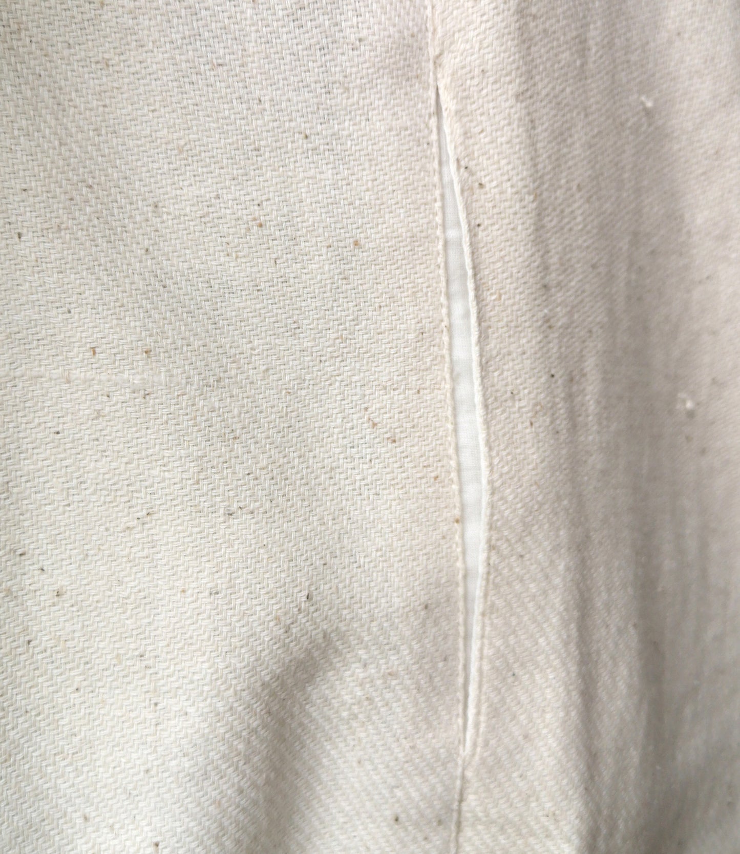 Ivory white cotton jacket