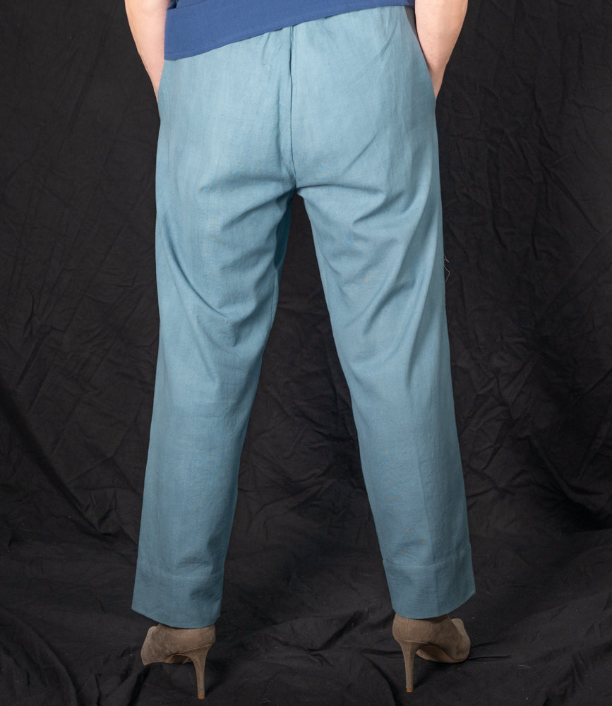 Indigo Set: Jurk, broek, top