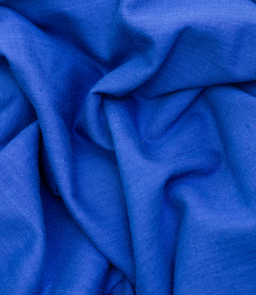 Organic cotton, indigo color
