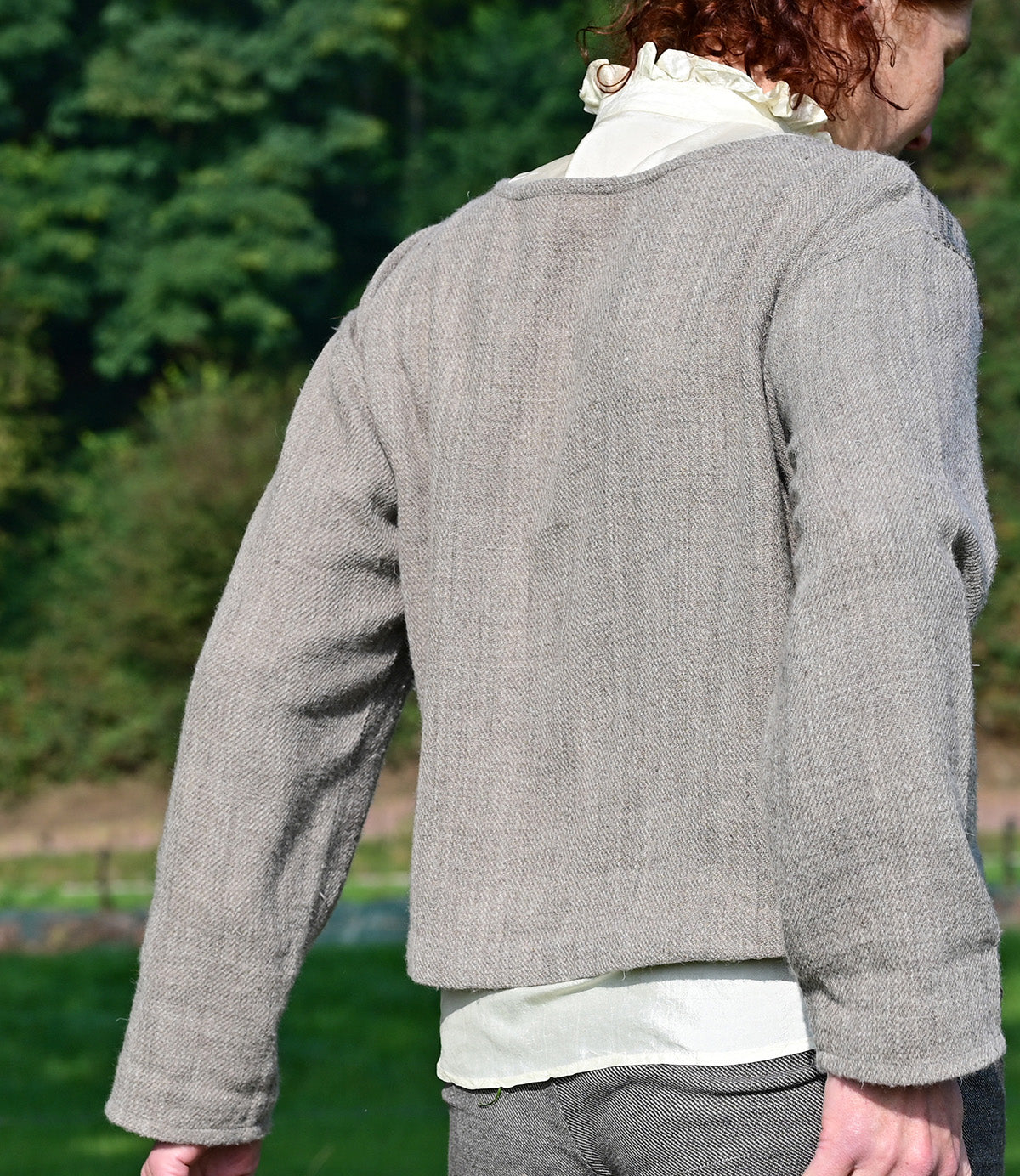 Wool sweater brown striped