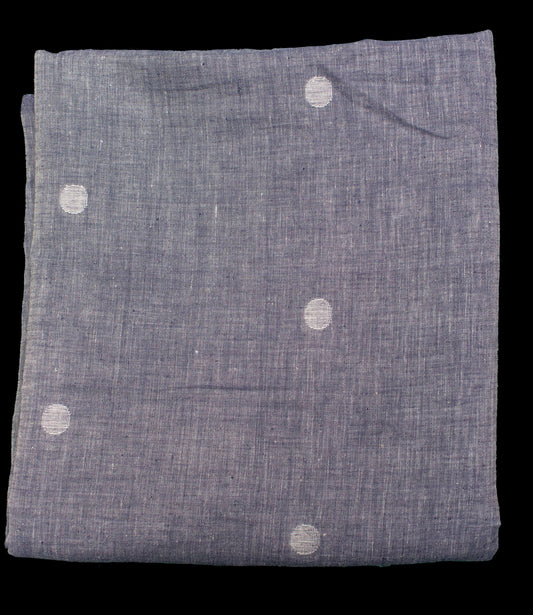 5.5m Chikankari embroidery on cotton